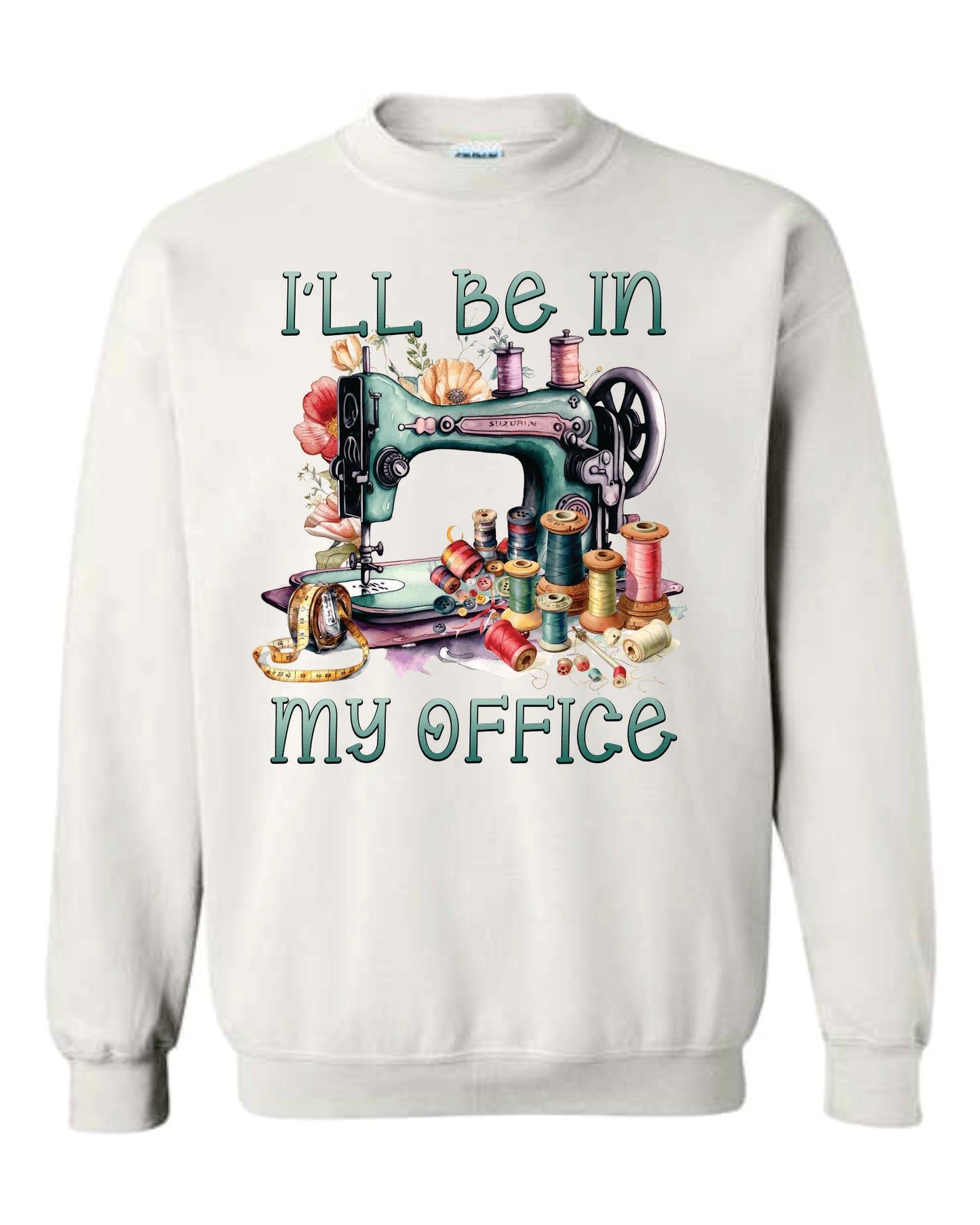 sewing office crewneck hooded and tee
