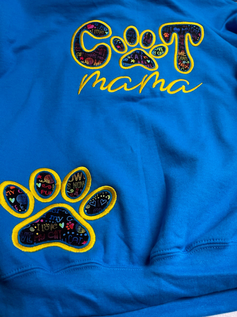 Cat Mama Crewneck Sweatshirt