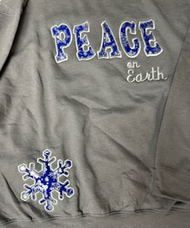 Peace on Earth Crewneck Sweatshirt