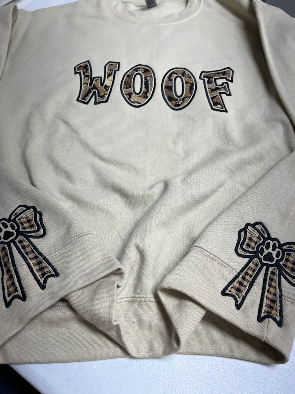 Woof Crewneck sweatshirt