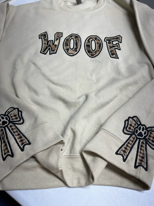 Woof Crewneck sweatshirt