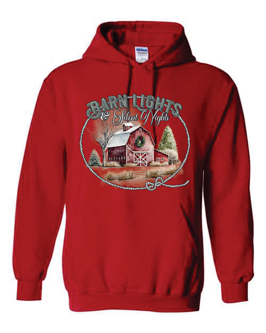 Barn Lights Hooded and Crewnwck Sweatshirt