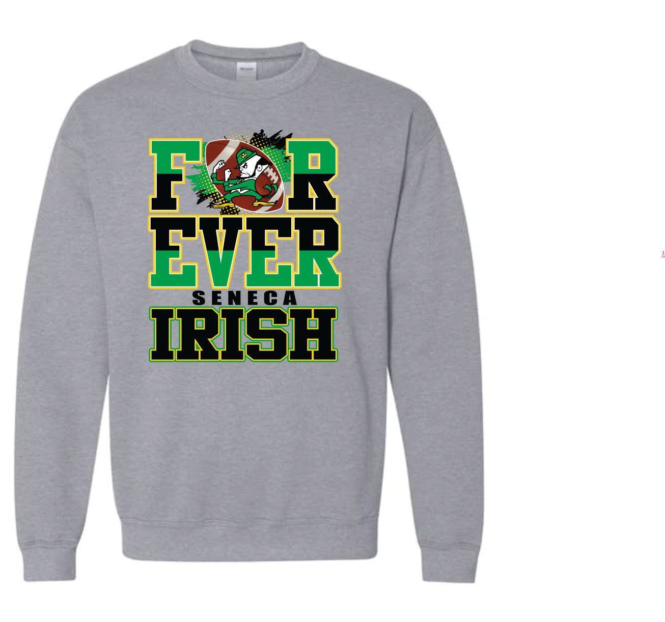 Football Forever Irish Crewneck Sweatshirt