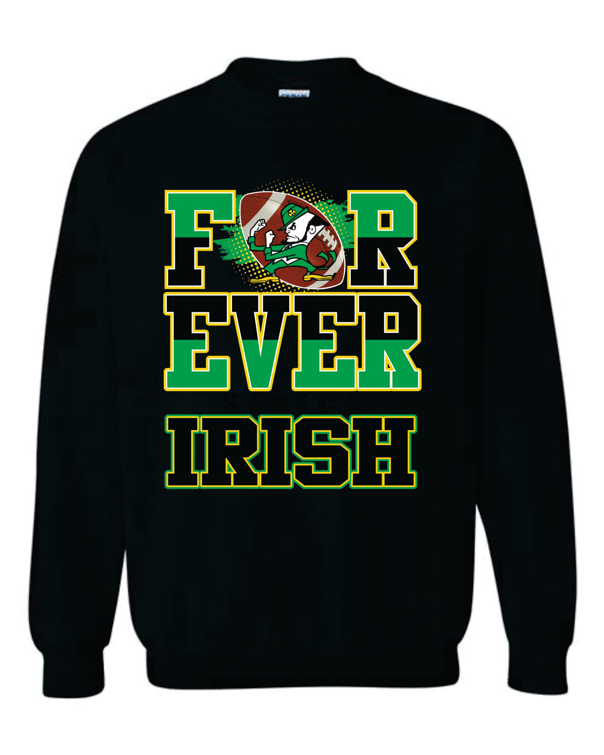 Football Forever Irish Crewneck Sweatshirt