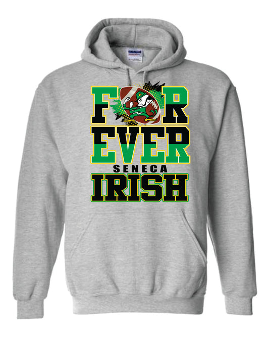 Football Forever Irish Hooded Sweatshirt