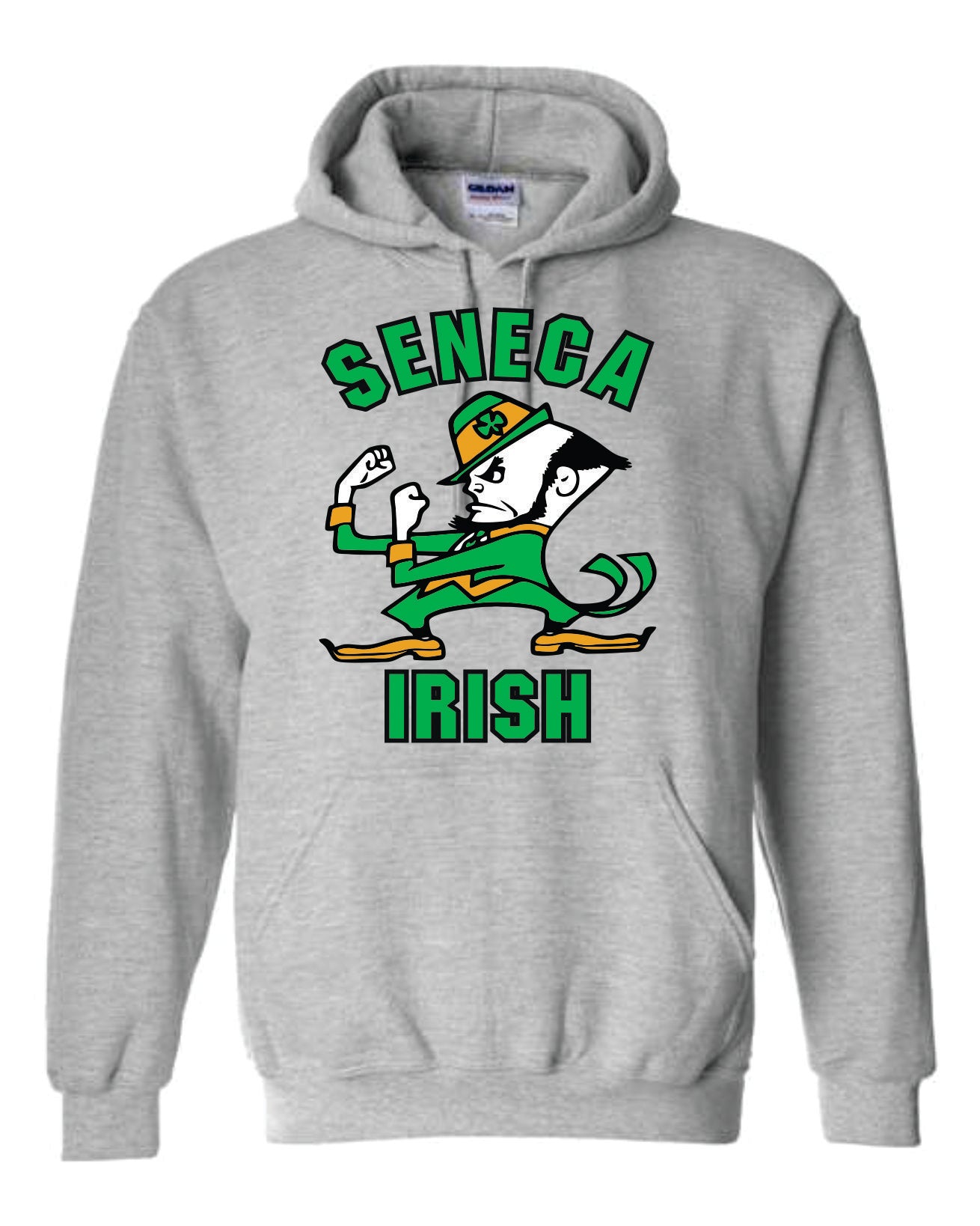 irishman crew tee shirt  and hooded sweatshirt