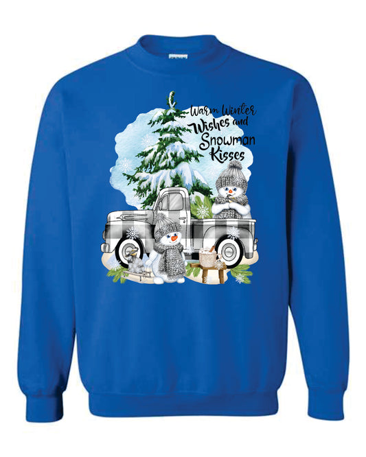 Warm Winter Wishes Crewneck and Hooded Sweatshirt